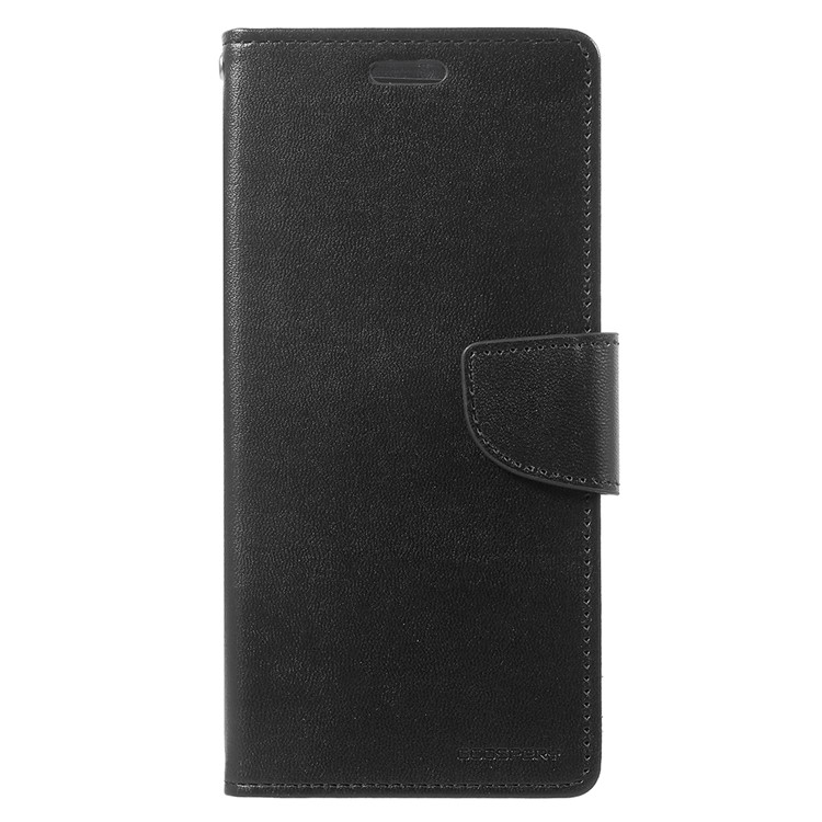 MERCURY GOOSPERY Bravo Diary Wallet Leather Shell for Samsung Galaxy S9 Plus - Black-1