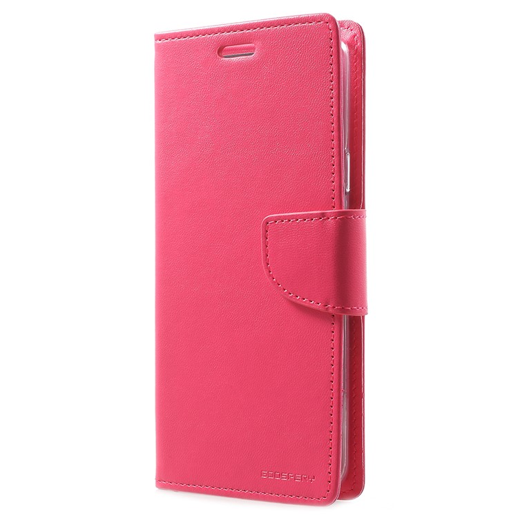 MERCURY GOOSPERY Bravo Diary PU Leather Wallet Stand Mobile Cover Shell for Samsung Galaxy S9 Plus - Rose-2