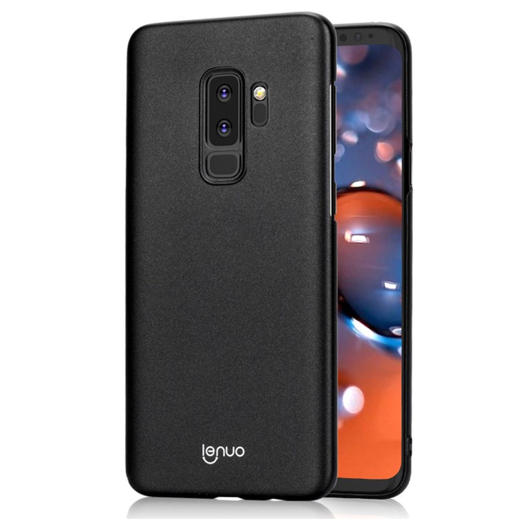 

LENUO Leshield Series Silky Touch Hard Mobile Phone Case for Samsung Galaxy S9 Plus G965 - Black