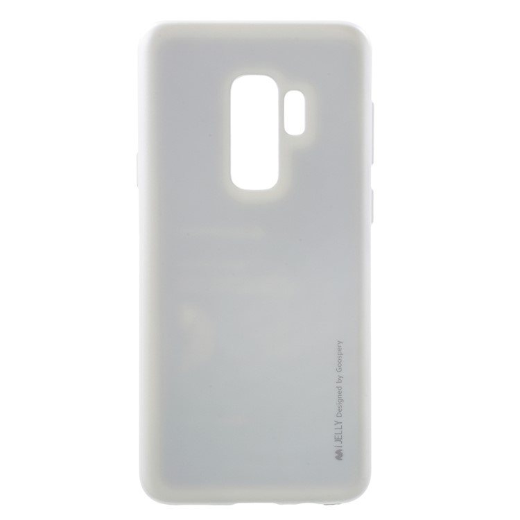 MERCURY GOOSPERY i JELLY TPU Phone Cover for Samsung Galaxy S9+ - Silver-1