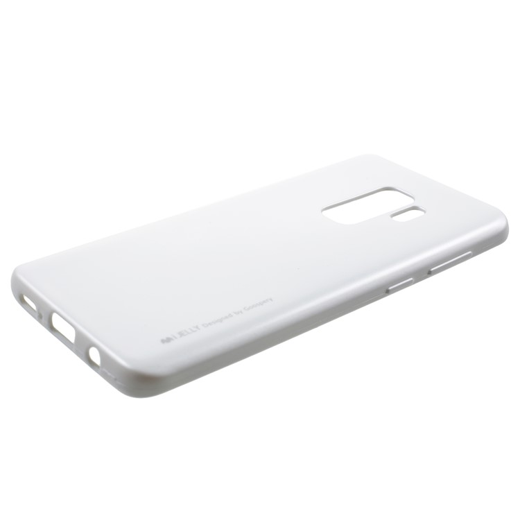 MERCURY GOOSPERY i JELLY TPU Phone Cover for Samsung Galaxy S9+ - Silver-2