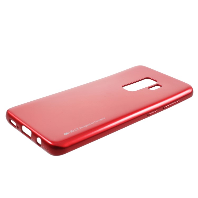 MERCURY GOOSPERY i JELLY TPU Back Shell Case for Samsung Galaxy S9+ G965 - Red-2