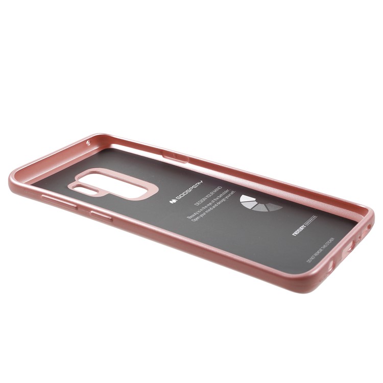 MERCURY GOOSPERY i JELLY TPU Mobile Case for Samsung Galaxy S9+ G965 - Rose Gold-3