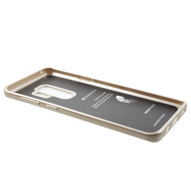 MERCURY GOOSPERY i JELLY TPU Mobile Cover for Samsung Galaxy S9+ G965 - Gold-3