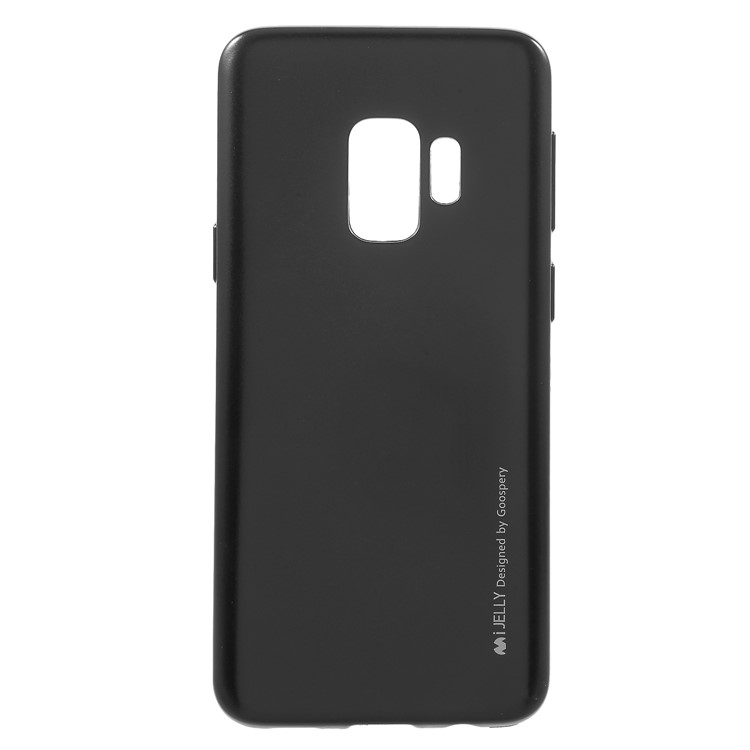 MERCURY GOOSPERY i JELLY TPU Gel Back Case for Samsung Galaxy S9 - Black-1