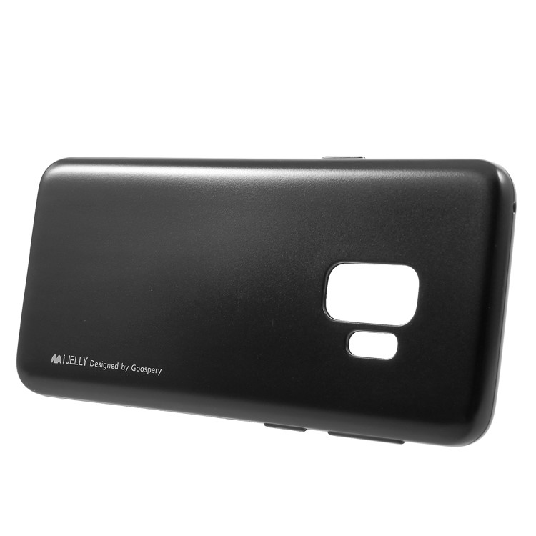 MERCURY GOOSPERY i JELLY TPU Gel Back Case for Samsung Galaxy S9 - Black-2
