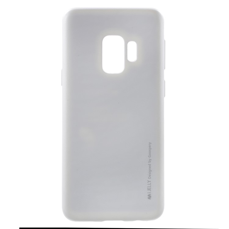 MERCURY GOOSPERY i JELLY TPU Gel Back Cover for Samsung Galaxy S9 - Silver-1
