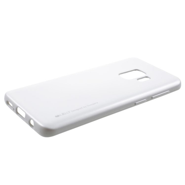 MERCURY GOOSPERY i JELLY TPU Gel Back Cover for Samsung Galaxy S9 - Silver-2