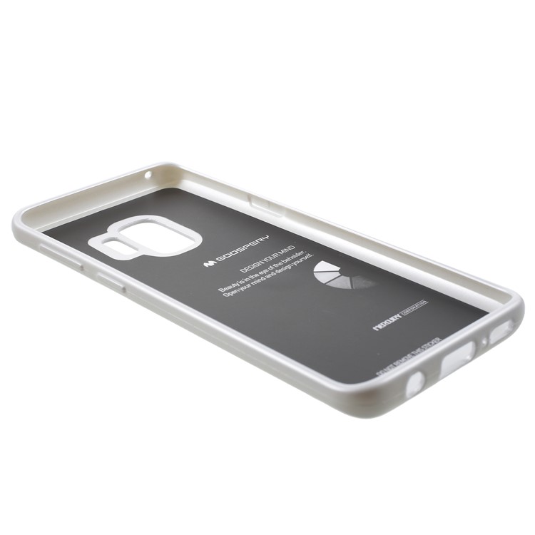 MERCURY GOOSPERY i JELLY TPU Gel Back Cover for Samsung Galaxy S9 - Silver-3