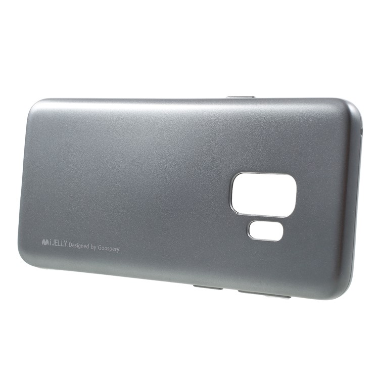 MERCURY GOOSPERY i JELLY TPU Gel Back Shell for Samsung Galaxy S9 - Grey-2