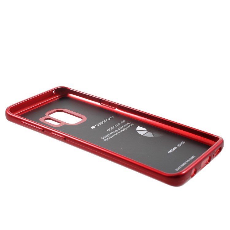 MERCURY GOOSPERY i JELLY TPU Mobile Case for Samsung Galaxy S9 - Red-3