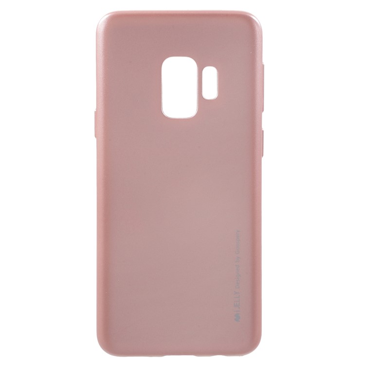 MERCURY GOOSPERY i JELLY TPU Back Phone Case for Samsung Galaxy S9 - Rose Gold-1