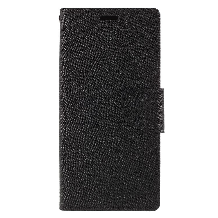 MERCURY GOOSPERY Fancy Flip Leather Wallet Phone Casing for Samsung Galaxy S9 Plus - Black-3