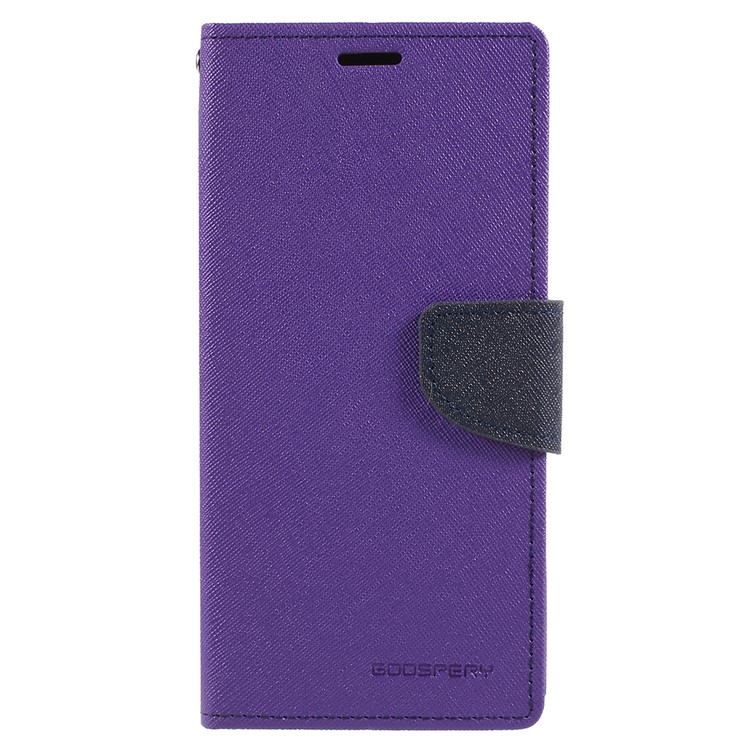 MERCURY GOOSPERY Fancy Flip Leather Wallet Mobile Phone Shell for Samsung Galaxy S9 Plus - Purple-1
