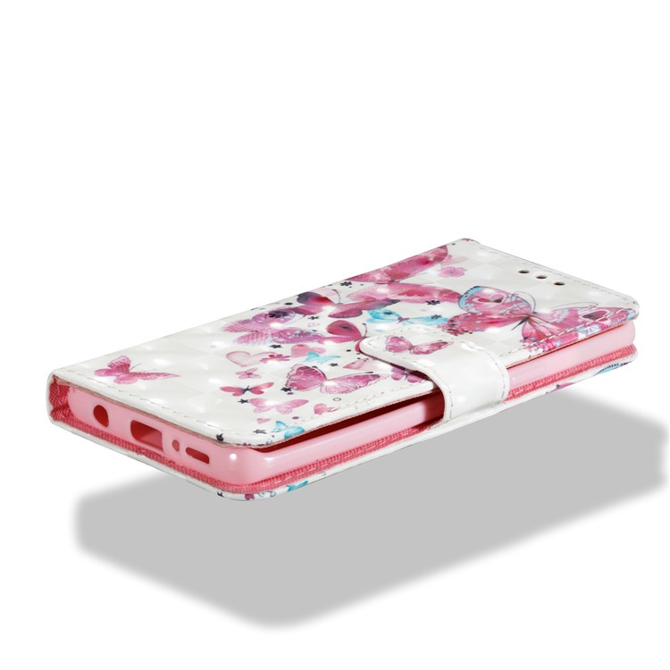Pattern Printing Wallet Leather Stand Case for Samsung Galaxy S9 G960 - Colorized Butterflies-3