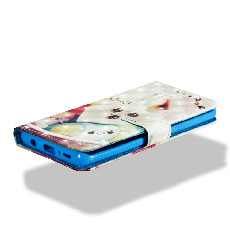 Pattern Printing PU Leather Stand Shell for Samsung Galaxy S9 - Cartoon Marshmallow-3