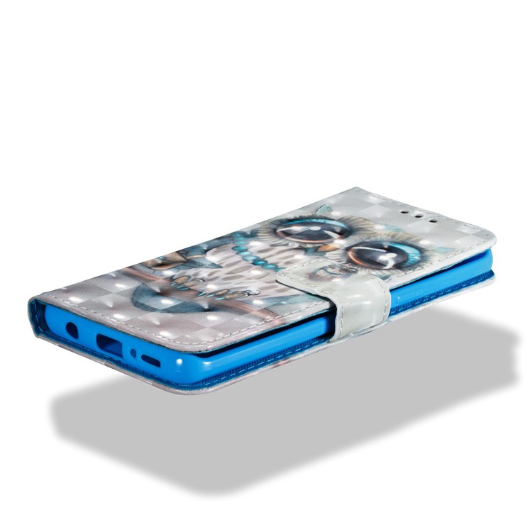 Pattern Printing Wallet Stand Leather Phone Cover for Samsung Galaxy S9 G960 - Adorable Owl-3