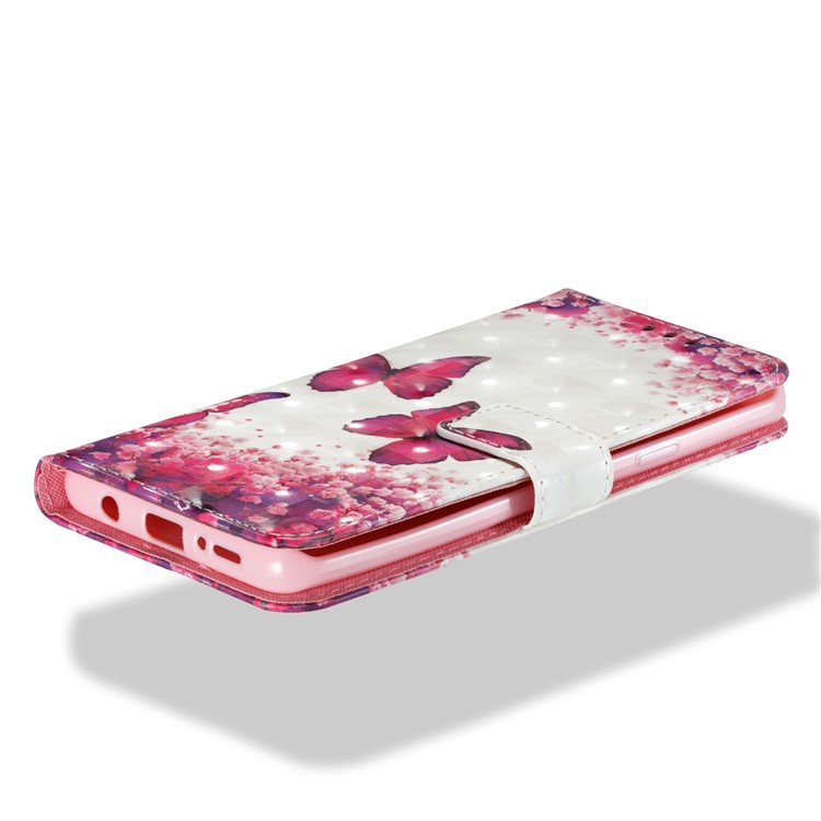 Pattern Printing Wallet Leather Stand Case for Samsung Galaxy S9 Plus G965 - Vivid Butterflies-3