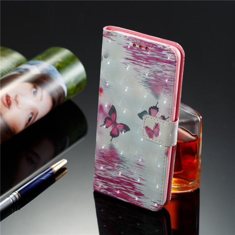 Pattern Printing Wallet Leather Stand Cover for Samsung Galaxy S9 Plus - Unicorn Pattern-8