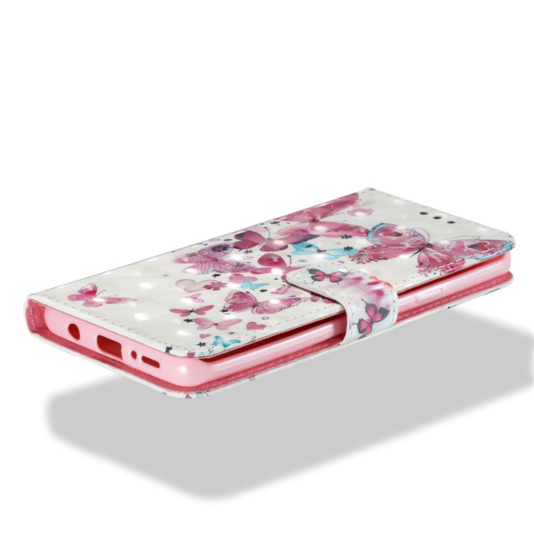 Pattern Printing Wallet Leather Stand Casing Cover for Samsung Galaxy S9 Plus - Butterflies Pattern-3
