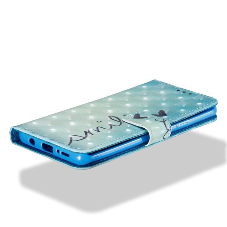 Custodia Per Portafoglio in Pelle Stampa di Motivi Per Samsung Galaxy S9 Plus G965 - Cuori