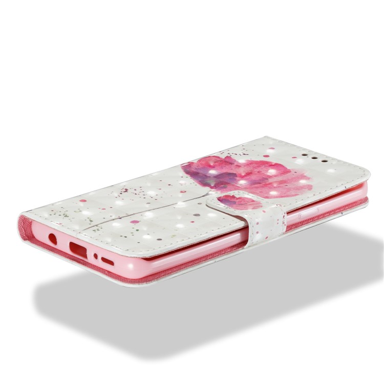 For Samsung Galaxy S9 Plus Pattern Printing Light Spot Decor Leather Wallet Stand Mobile Case - Vivid Flower-3