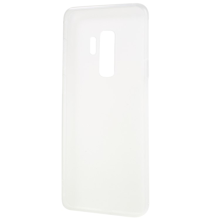 Matte Anti-scratch TPU Phone Cover for Samsung Galaxy S9 Plus G965 - White-3