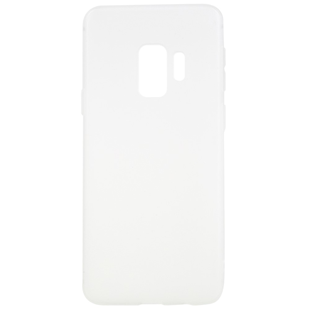 Matte Anti-scratch TPU Phone Cover for Samsung Galaxy S9 - White-1