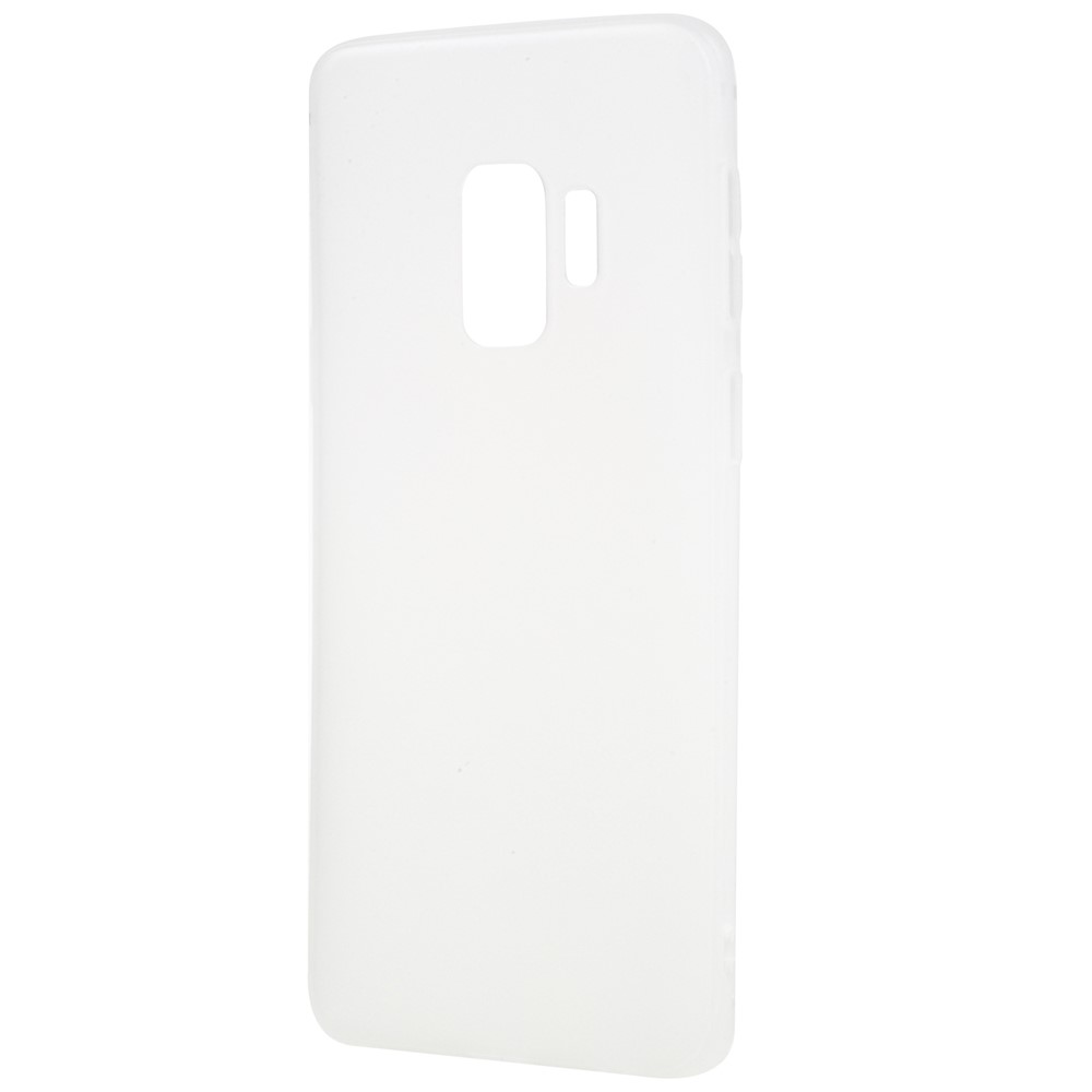 Matte Anti-scratch TPU Phone Cover for Samsung Galaxy S9 - White-2