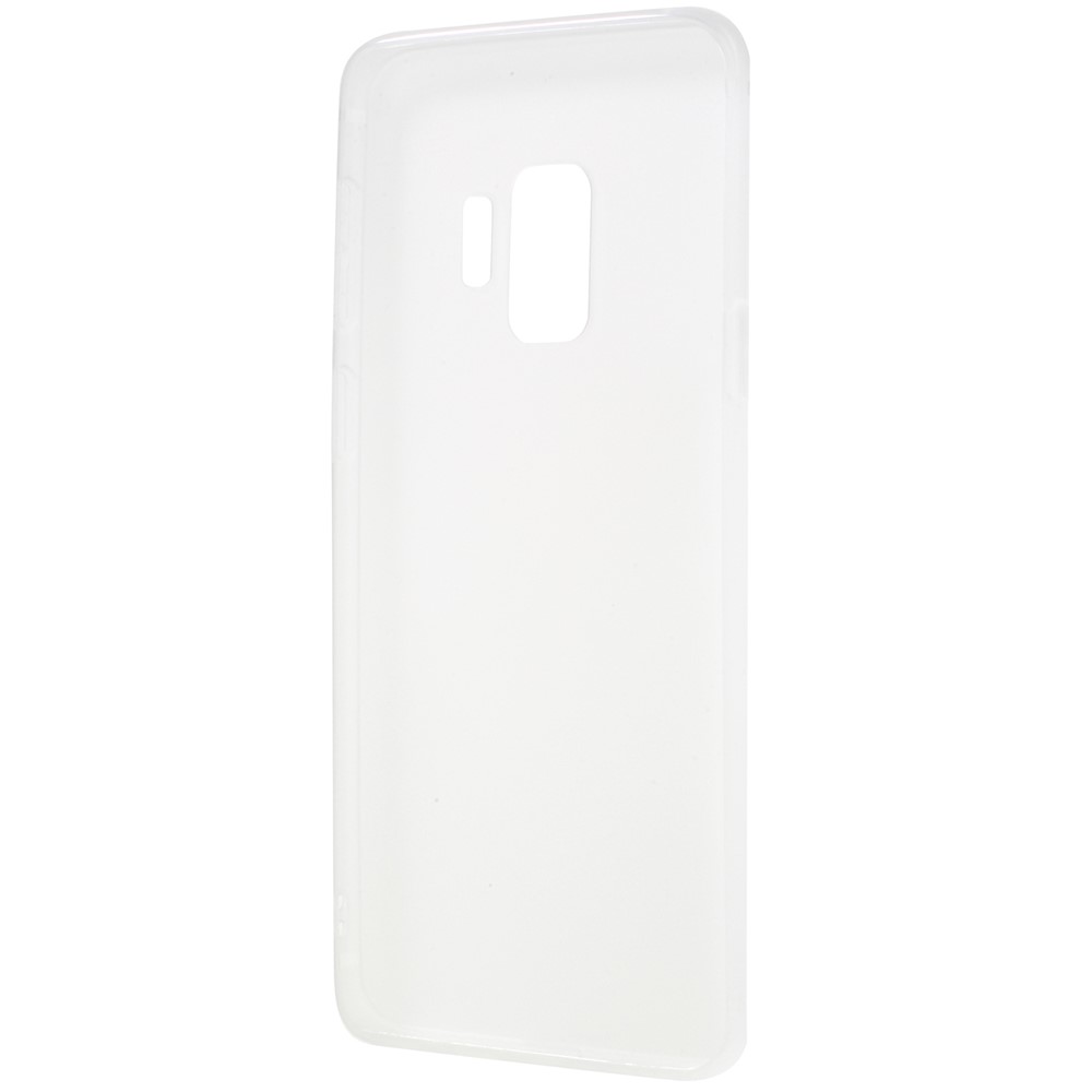 Matte Anti-scratch TPU Phone Cover for Samsung Galaxy S9 - White-3