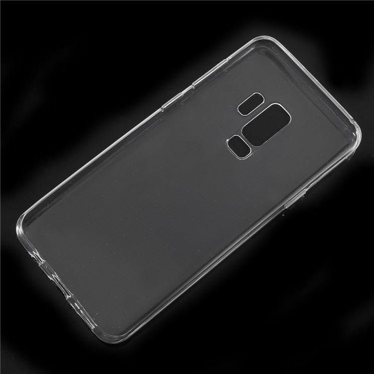 For Samsung Galaxy S9 Plus G965 Clear TPU Back Case with Non-slip Inner-2