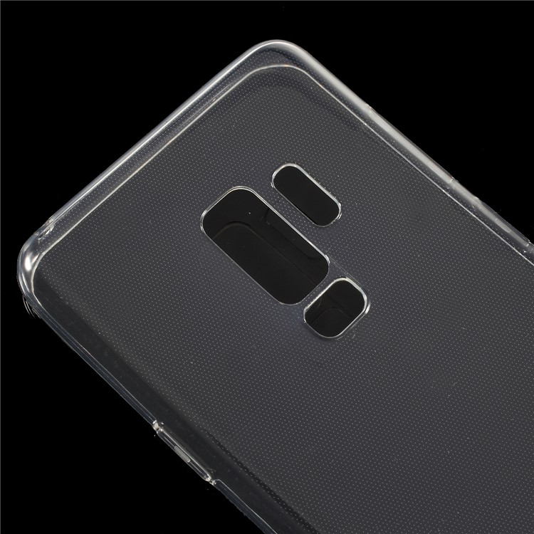 For Samsung Galaxy S9 Plus G965 Clear TPU Back Case with Non-slip Inner-3