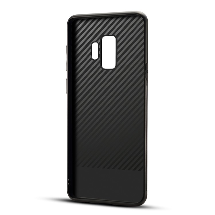 Pattern Printing PU Leather Coated PC + TPU Combo Protective Case for Samsung Galaxy S9 - Blooming Flower-4
