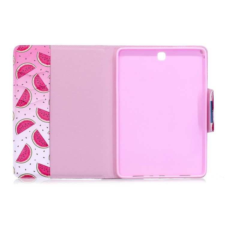 Pattern Printing Wallet Leather Smart Case for Samsung Galaxy Tab A 9.7 T550 T555 - Watermelon Slice-4