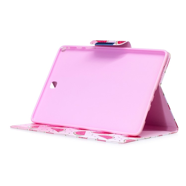 Pattern Printing Wallet Leather Smart Case for Samsung Galaxy Tab A 9.7 T550 T555 - Watermelon Slice-6