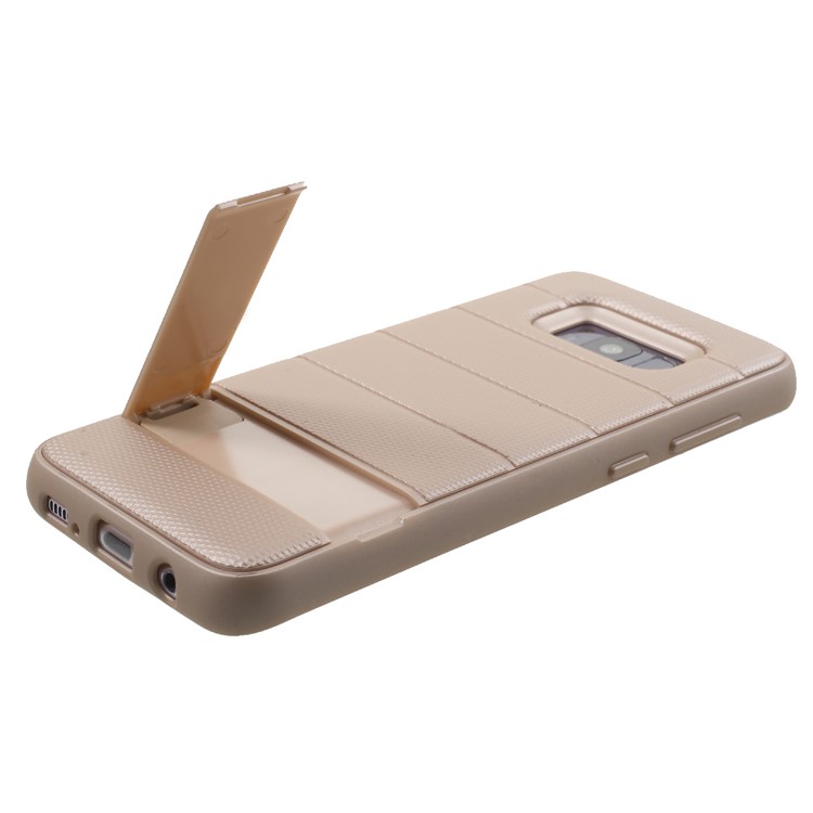 Cool Armor PC + TPU Hybrid Case with Invisible Kickstand for Samsung Galaxy S8 SM-G950 - Rose Gold-6