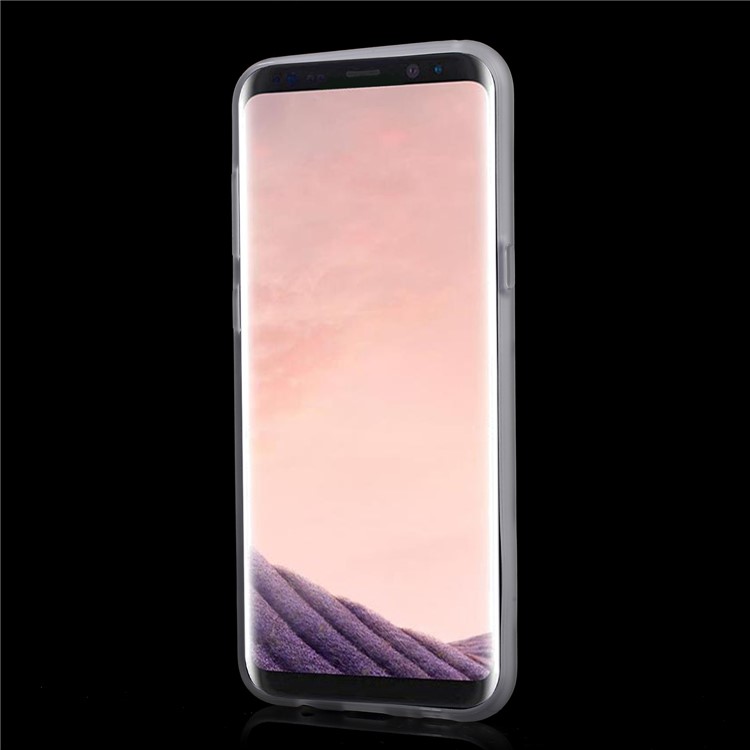 Cool Armor PC + TPU Hybrid Shell with Invisible Kickstand for Samsung Galaxy S8+ SM-G955 - Transparent-2