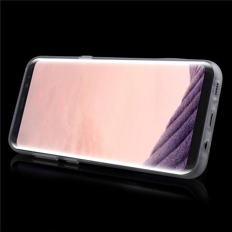 Cool Armor PC + TPU Hybrid Shell with Invisible Kickstand for Samsung Galaxy S8+ SM-G955 - Transparent-4