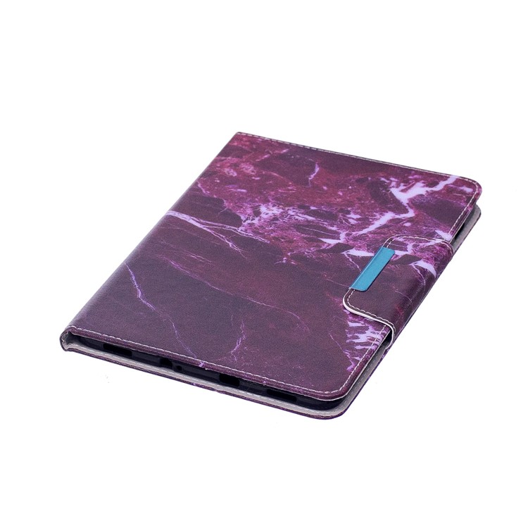 Patterned PU Leather Wallet Smart Cover with Stand for Samsung Galaxy Tab S2 8.0 T710 T715 - Marble Grain-6