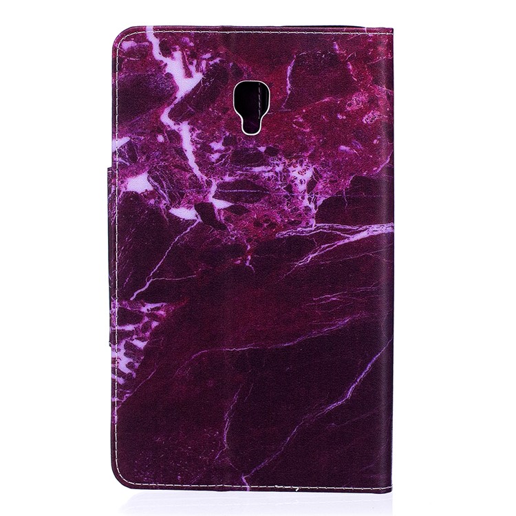 Pattern Printing PU Leather Wallet Stand Smart Shell for Samsung Galaxy Tab A 8.0 (2017) - Marble Grain-2