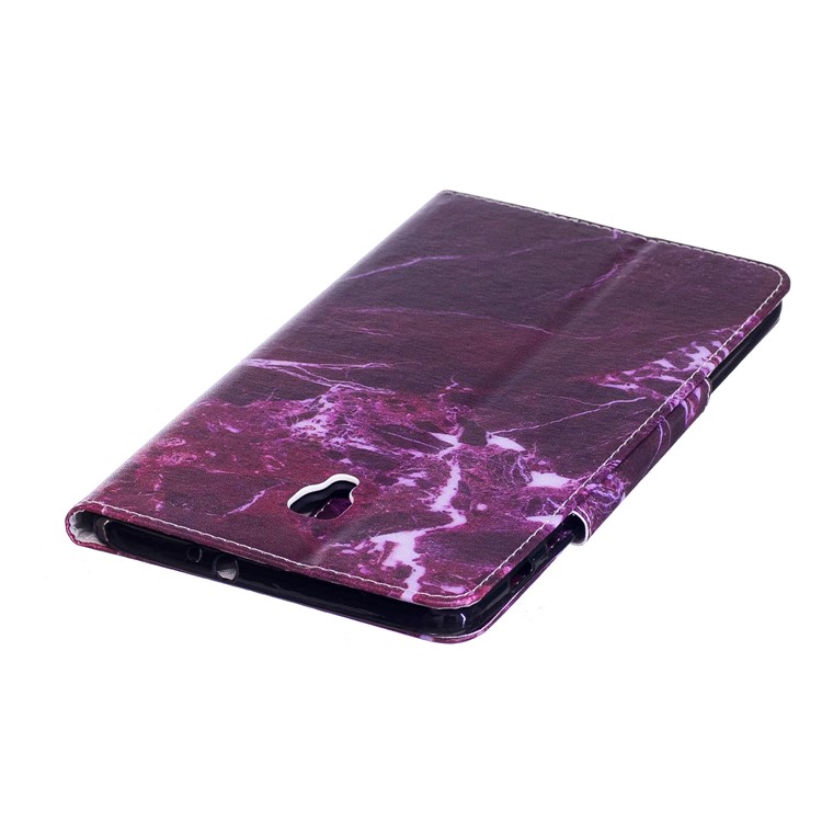 Pattern Printing PU Leather Wallet Stand Smart Shell for Samsung Galaxy Tab A 8.0 (2017) - Marble Grain-6