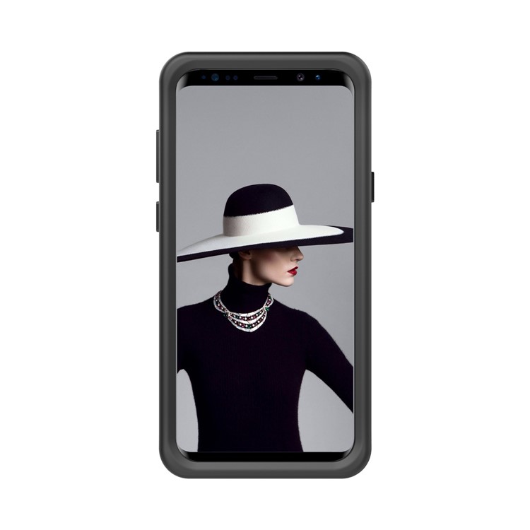 2-in-1 Heavy Duty Shockproof PC + Silicone Hybrid Case for Samsung Galaxy S9+ SM-G965 - Black-4