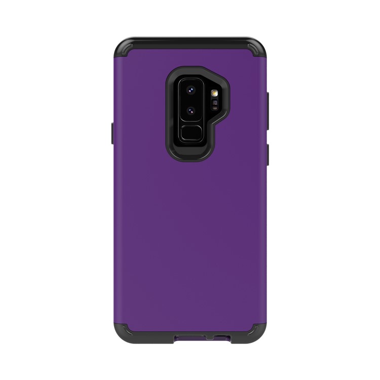 2-in-1 Heavy Duty PC + Silicone Drop-proof Phone Case for Samsung Galaxy S9+ SM-G965 - Dark Purple-3