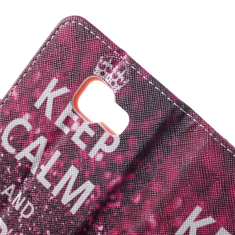 Wallet Leather Case for Samsung Galaxy A3 SM-A310F (2016) - Keep Calm and Sparkle-7