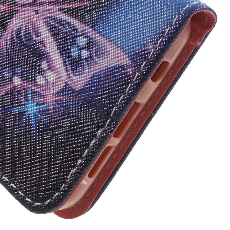 Wallet Leather Shell Case for Samsung Galaxy A3 SM-A310F (2016) - Vivid Butterflies-9