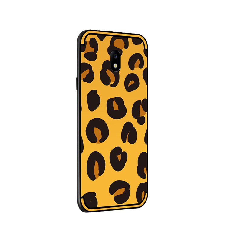 NXE Embossment Pattern TPU Cover for Samsung Galaxy J5 (2017) EU Version/J5 Pro (2017) - Leopard Pattern-3