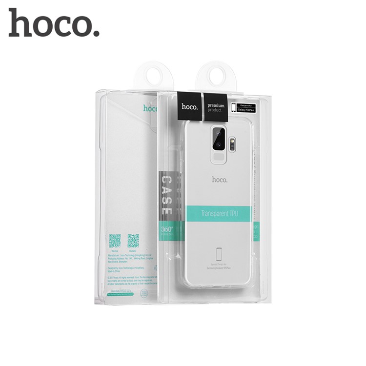 HOCO Transparent Soft TPU Protection Back Cover for Samsung Galaxy S9+ G965-10