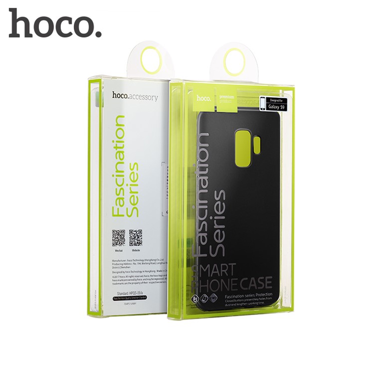 HOCO Matte TPU Case Drop-proof Phone Cover for Samsung Galaxy S9 - Black-10