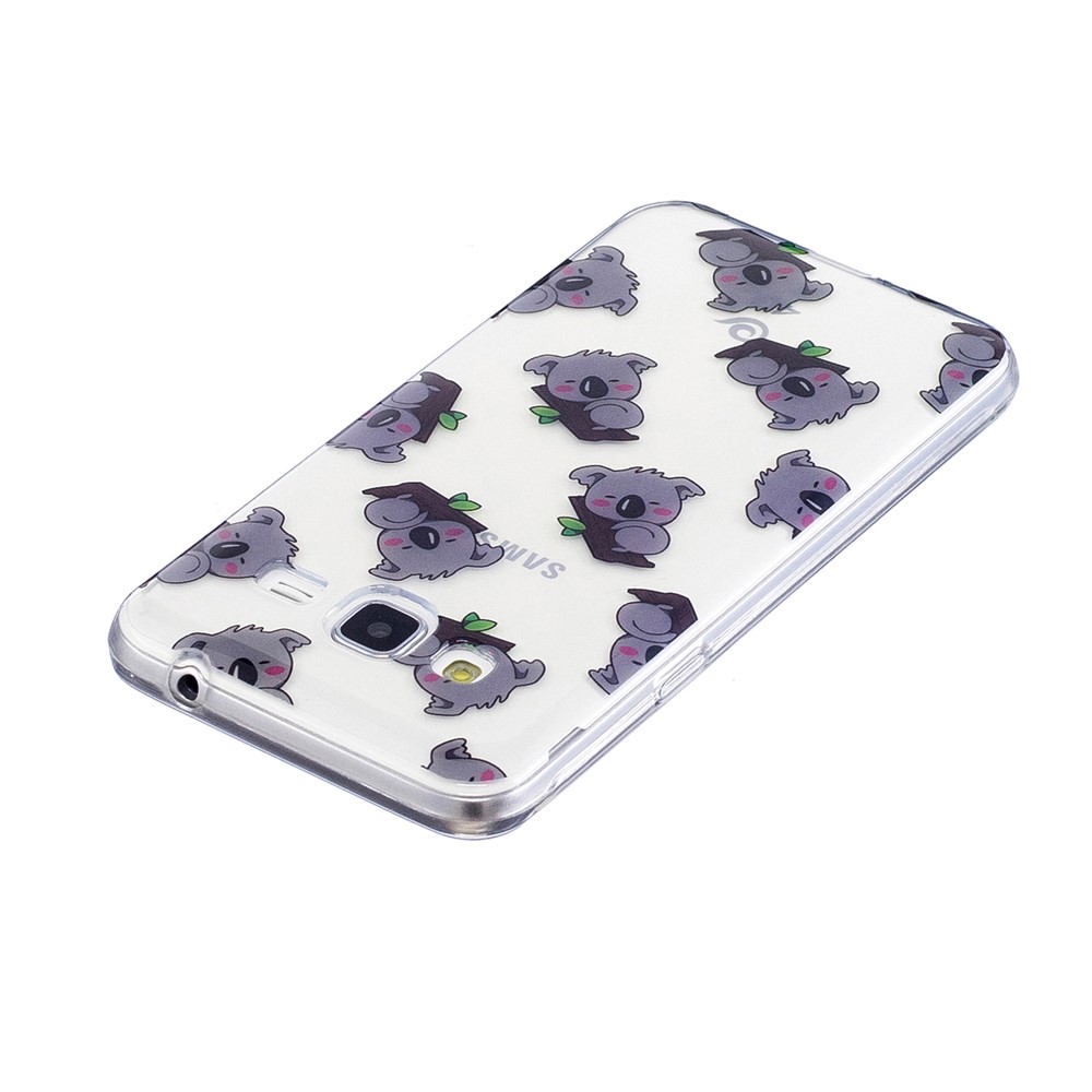 Patterned IMD Soft TPU Back Case for Samsung Galaxy J3 (2016) / J3 - Lovely Koalas-4
