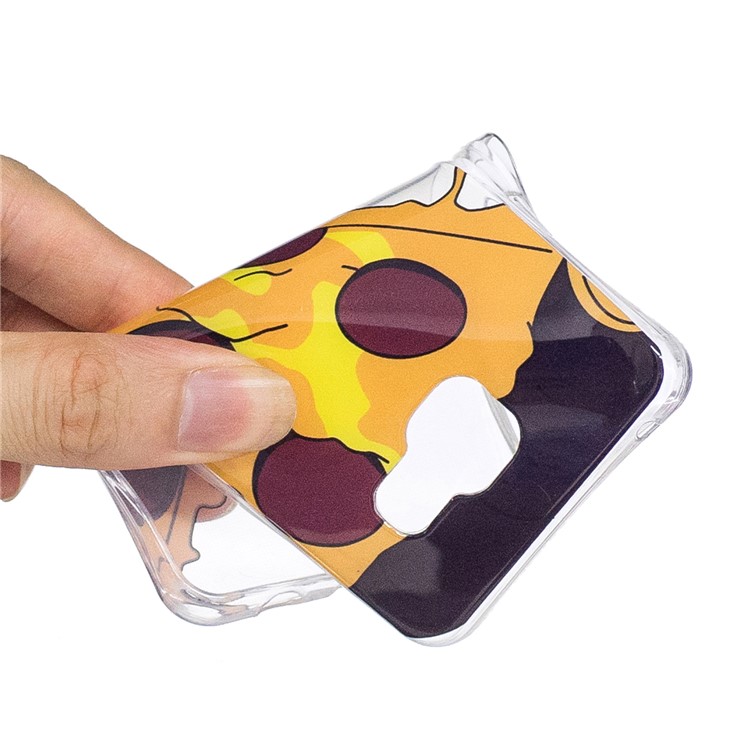 Pattern Printing IMD TPU Mobile Cover for Samsung Galaxy A3 SM-A310F (2016) - Pizza-5
